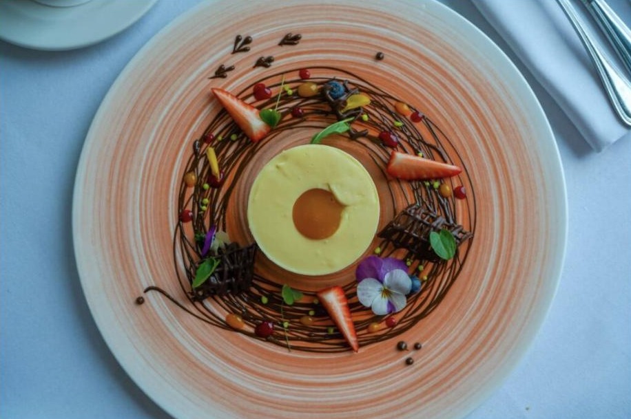 Glenview Hotel - Dessert plating, fine dining